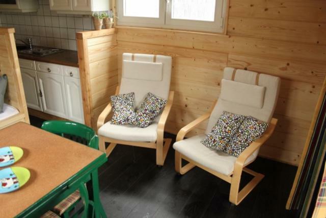 Chalet - Camping 'T Dekske Wintelre Exterior foto